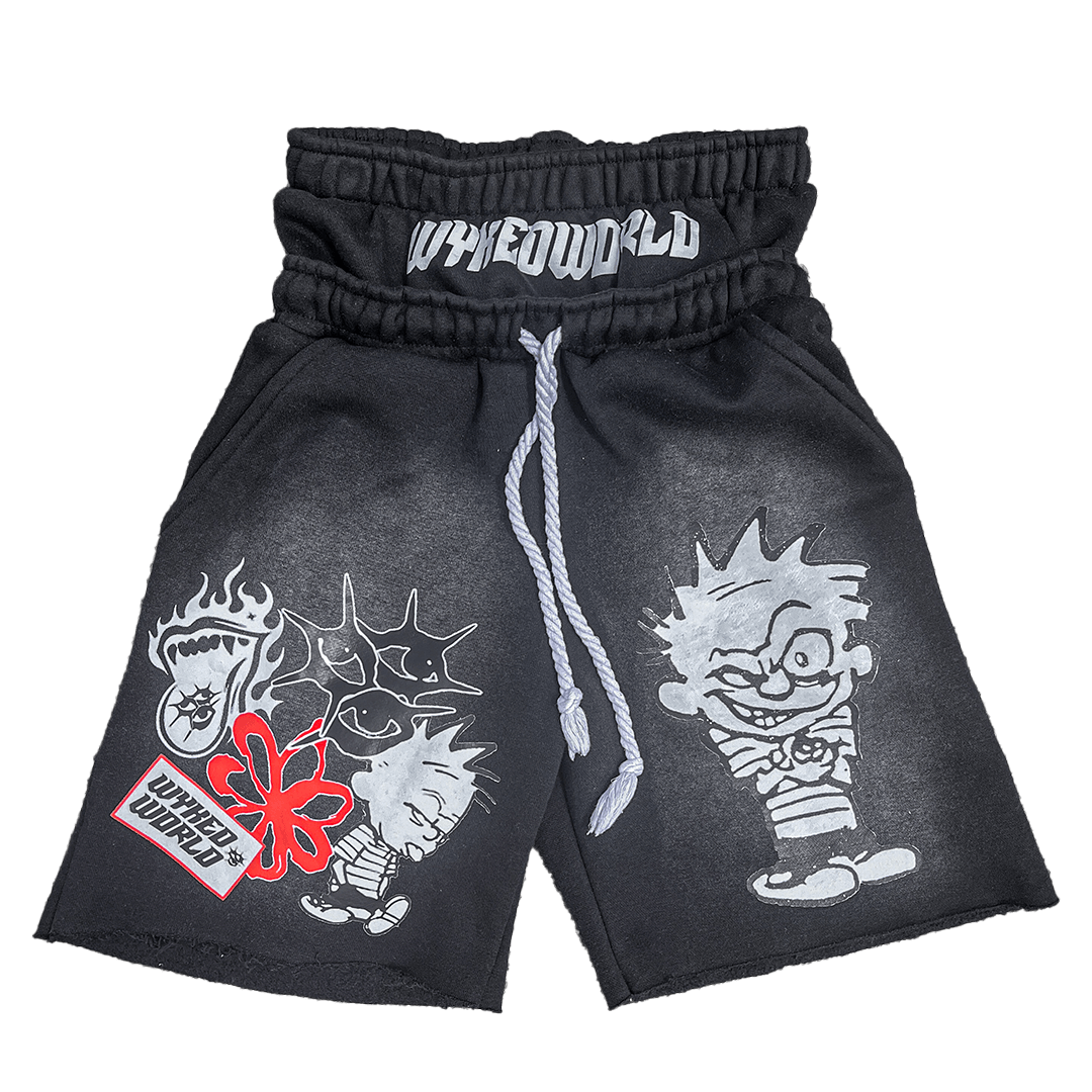 WYKMAN DOUBLE WAIST SHORTS